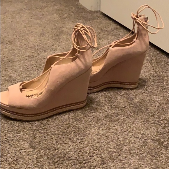 Sam Edelman Harriett tan lace up espadrilles - Picture 3 of 3